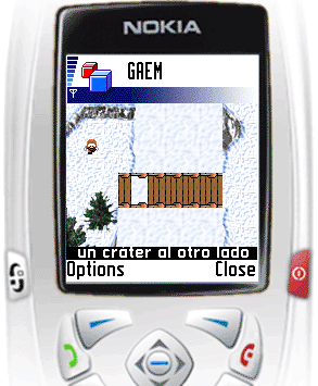 GAEM running on Nokia